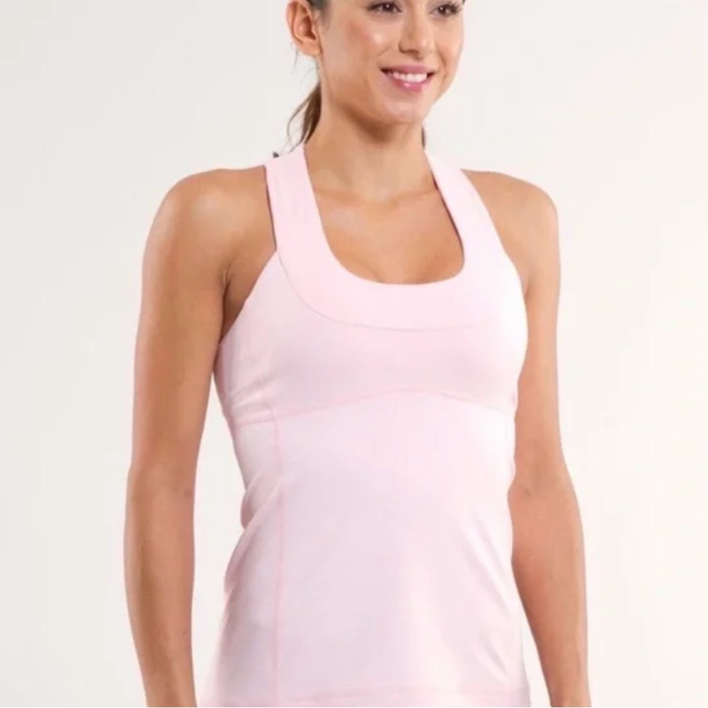 lululemon athletica Pink Tank Top